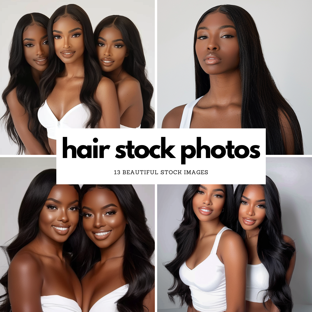Hair Stock Images [white]